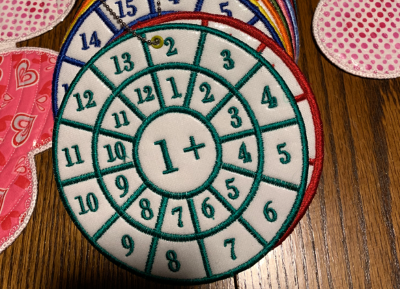 Addition Wheels 11-20: An Embroidery Design Review