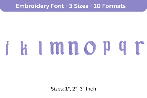 Disneyland Font Lowercase J to R Review