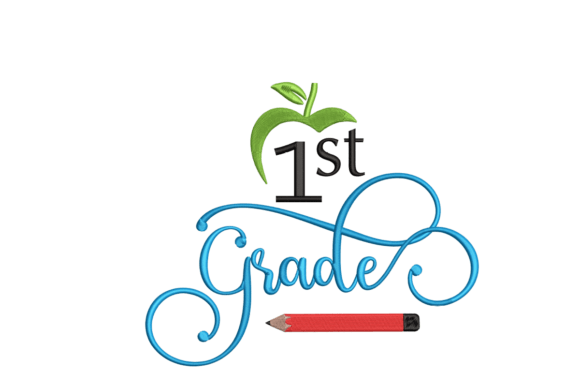 First Grade: A Charming Addition to Your Embroidery Collection