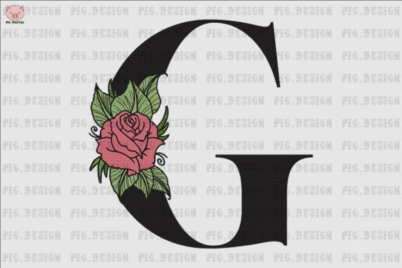 Flower Rose Font G: An Embroidery Designer’s Review