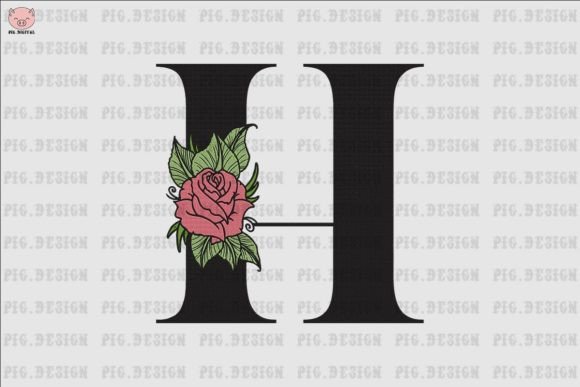 Flower Rose Font H: Boutique Apparel Review