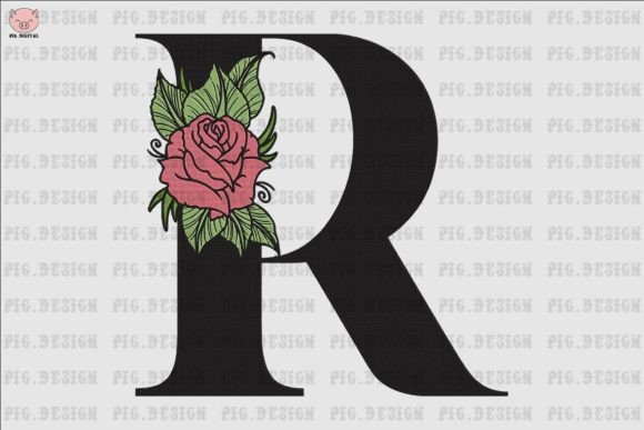 Flower Rose Font R: An Embroidery Seller’s Review