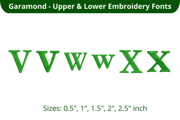 Garamond Font VWX: A Designer’s Stitch Test