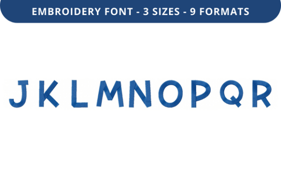 Gumbies Font Uppercase J to R: Business Merch Review