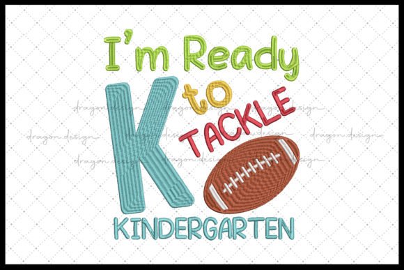 I'm Ready to Tackle Kindergarten Design Review