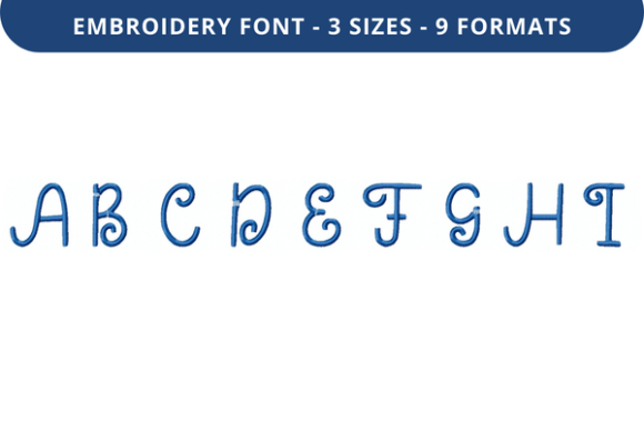 Lucid Dreamer Font Uppercase A to I Review
