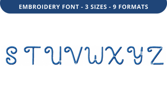 Lucid Dreamer Font Uppercase S to Z Review