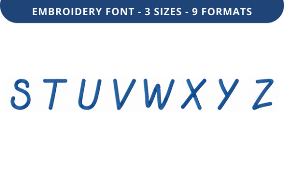 Quiet Dindle Font S to Z: Soft Lettering for Gifts