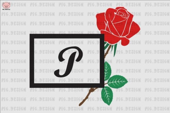 Rose Font P: A Charming Addition to Your Seasonal Collection