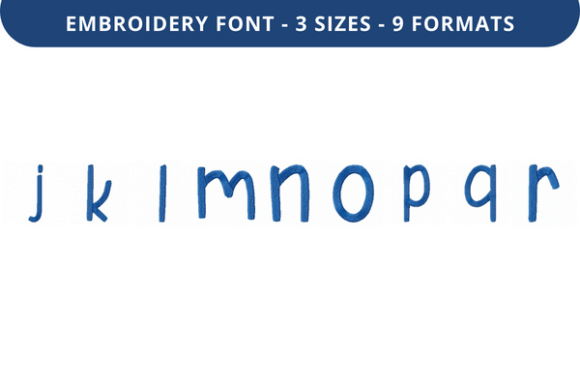 Sunny Box Font Lowercase J to R: Boutique Review